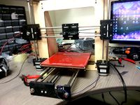 MakerFarm Prusa i3 Parts - Complete Set (Including Frame) by AJMetal87