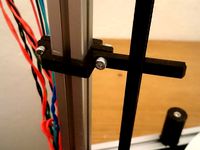 Kossel Bed leveling probe deployer by AxxAxx