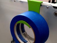 Blue tape holder for Ultimaker 2 by CHeffe
