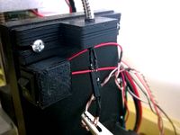 LED Holder for desktop CNC (MyDIYCNC BigFoot) by FadiK