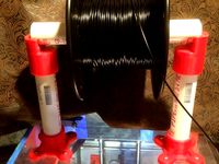 PVC holder for filament spool by AZERATE