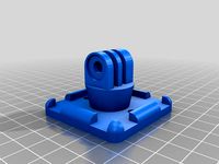 GoPro tripod/ string fixing/ screwing base by yago