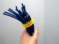 Ethernet Cable grommet by Greeeg