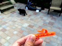 Daypack hydration tube clip by meowsergirl