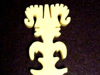Stylized Figure Pendant by m_fkill