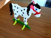hama beads (fuse beads, ironing beads) stand - Bügelperlen Ständer by fuco