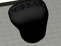 Nissan Xtrail 2005 Shift knob by Athuck