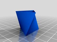Twisted Stand for Emmett's Gear Cube by chan_man