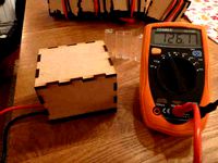 Simple, compact, lasercut colorimeter by Yngel