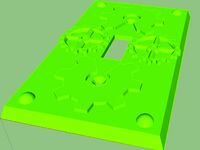 Steampunk Light Switch Cover by Kyo