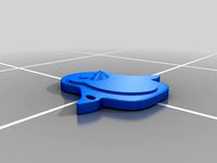 Penguin Keychain by mishukutti