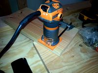 Ridgid Router R24012 base plate for reversible and stock fence by mar363636