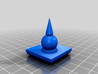 Block City Building Corner Finial by ToFSoti