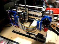 Printrbot Simple Ribbon Cable Brackets by drewsloan