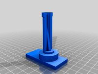 Three Spool holders for Replicator 5 Clip by hulpke