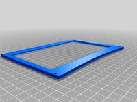 7" Monitor Frame with Raspberry Banana Holter by stemeh