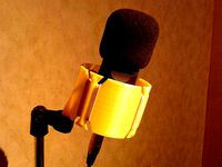 Microphone Vibe Mount by BoopidooDesigns