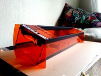 Acrylic case for 126hp happy ending kit by Hilbert