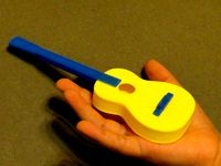 Simple mini guitar model by microstrat