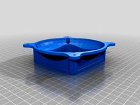 92mm to 120mm PC Fan Adapter / Reducer Flush-Fit Wide-Mouth by Trezhunter