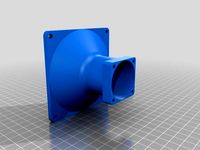 40mm Fan Adapters Version 2 with Solidworks 2014 Source by DarkAlchemist