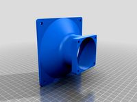 60mm Fan Adapters Version 2 with Solidworks 2014 Source by DarkAlchemist