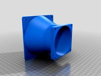 80mm Fan Adapters Version 2 with Solidworks 2014 Source by DarkAlchemist