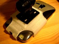 Moto G In-car mobile phone smartphone holder mount by Extrudo