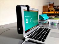 Sense 3D Scanner clip for MacBook Air by IoFabLab