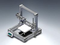 DIY all aluminum 3D Printer by lavith