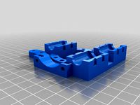 Narrow Prusa X Carriage by paenian