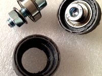 Amsterdamman's Roller bearing cup for 8-22-7 skateboard type 8mm bearings by HandlaidTracks-3DprintedTrains