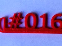 2016 Graduation Key Chain  by Thomchouch