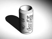 Retro Cola Can by 3Dgoon