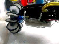 Omniwheel Mount for Tamiya 72001 Planetary Gearbox Kit by jonahl