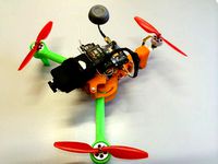 BushBasher MicroTri Mini Rc Tricopter v2 Foldable (RcHobbysUK) by QuadFramesUK