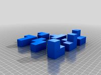 Customizable Soma cube puzzle by mwm