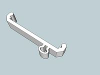 Improved Arduino Mega2560 Mounting Clip for 1.5" 8020 by the_digital_dentist