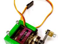 Mini Servo Bracket by welwell