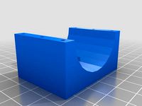 Desktop 540 motor holder by Bainerd