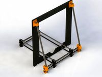 Prusa i3 Frame Brace by eychu
