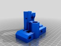 X Ends Prusa I2, reinforced and adapted to use with Quick-Fit X carriage by Mous