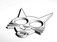 Self Defence Keyring by natashabernard