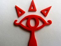 The eye of the sheikah symbol by Alfonmc