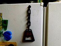 Magnetic Loop for Bottle Opener on Chain by hermanrock