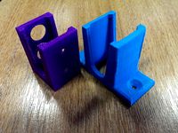 DC motor mounting options for right angled geared dc motors - FabLab Nervecentre by tcanning