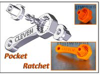 Pocket Ratchet Wrench by Cleven