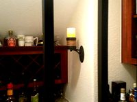 Single gang, wall mount light or shelf wired by ajachierno