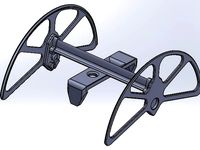 360 degree flip "sled" for HexBug Strandbeast by ThreeHamsWillKillHim