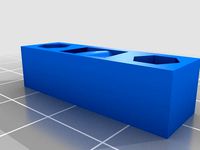 Printrbot Simple 1405 Y-Axis GT2 Belt Tensioner Revised Design Part by Saf